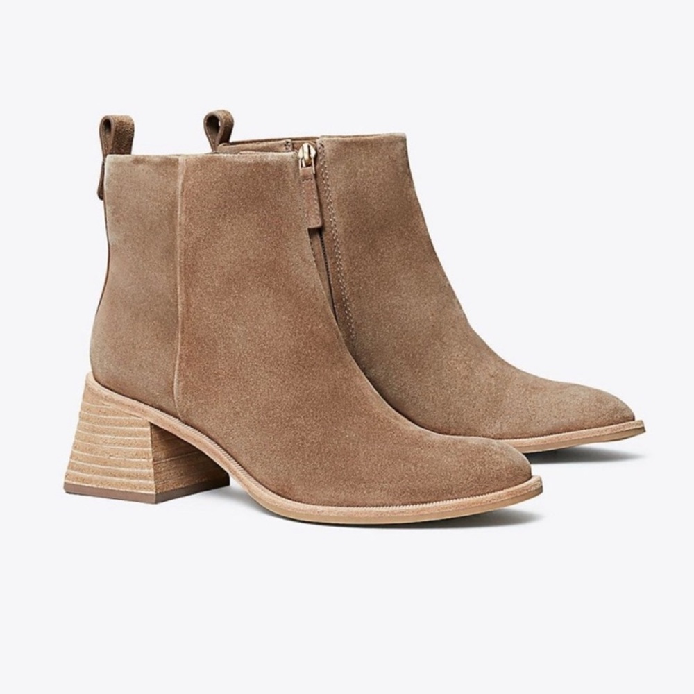 Tory Burch Casual 60mm Zip Up Bootie Size 9.5